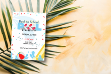 Load image into Gallery viewer, Editable Digital Download: Pool Party Invitation