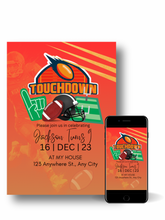 Load image into Gallery viewer, Editable Digital Download: Basketball Party Invitation