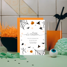 Load image into Gallery viewer, Editable Digital Download: Halloween Party Invitation
