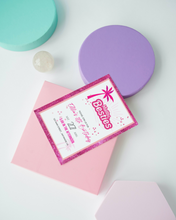 Load image into Gallery viewer, Editable Digital Download: Malibu Bestie Doll Party Invitation