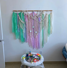 Load image into Gallery viewer, Ready to Ship Plastic Fringe Backdrop-no custom edits, ships as in 24 hours Fully Assembled Fringe Backdrop