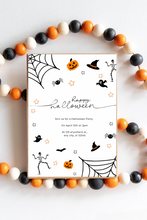 Load image into Gallery viewer, Editable Digital Download: Halloween Party Invitation