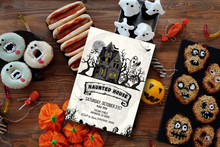 Load image into Gallery viewer, Editable Digital Download: Halloween Pink Party Invitation