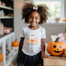 Load image into Gallery viewer, Spooky Season Halloween Shirt, Spooky Kids Shirt, Halloween Toddler T-Shirt, Cute Ghost T-Shirt, Spooky Season Kids Tees