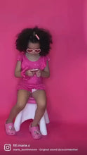 Load and play video in Gallery viewer, Valentine’s Day Kids Heart Sunglasses