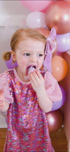 Load and play video in Gallery viewer, Tablecloth Fringe Backdrop, Flagtape Backdrop, Fringe Backdrop, Birthday, Party Theme