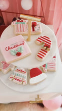 Load and play video in Gallery viewer, 3 strand Christmas plastic fringe backdrop wall