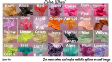 Load image into Gallery viewer, Fringe Banner, Party streamers, Tassle banner, party fringe, streamers, pom pom garland Pink, mint, hot pink, coral,gold Tissue Paper Tassel