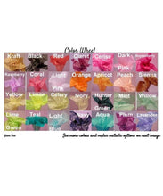 Load image into Gallery viewer, Tissue Paper Tassel Garland, Fully Assembled. 20 pieces on a rope, puppy dog party, Mylar tassels Garland tassle, table decor, banner