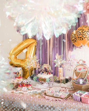 Load image into Gallery viewer, Encanto Tablecloth Disneyland Fringe Backdrop, Flagtape Backdrop, Fringe Backdrop, Birthday, Party Theme