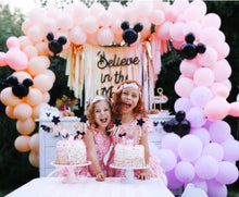 Load image into Gallery viewer, Tablecloth Fringe Backdrop, Flagtape Backdrop, Fringe Backdrop, Birthday, Party Theme, Customizable