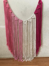 Load image into Gallery viewer, Flamingo Macrame Wall Hanging