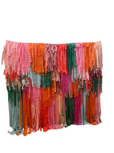 Load image into Gallery viewer, Fringe Backdrop Wall on Plastic Fencing
