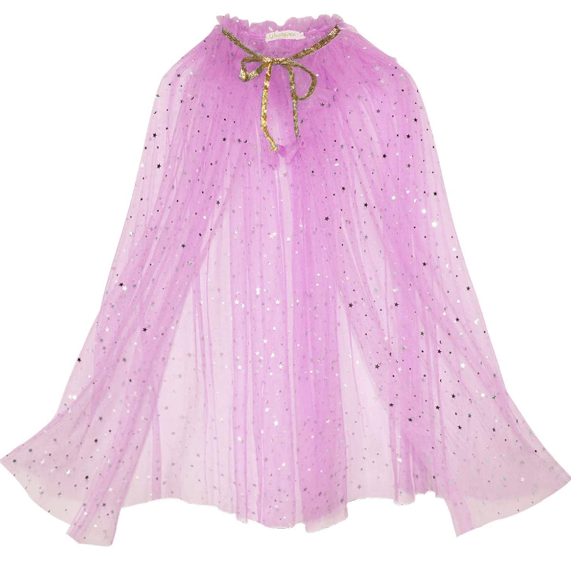 Light Pink Princess Cape Fashion Glitter Multicolor Sequins Shawl Shin ...