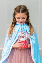 Load image into Gallery viewer, Ice Princess Baby Blue Christmas Cloak Cape Toddler Kids Winter Wear Children's Party Wear Velvet Warm Winter Cosplay Party Cloak Clothes
