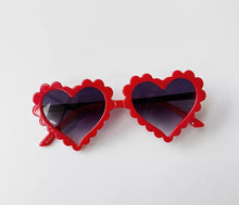 Load image into Gallery viewer, Valentine’s Day Kids Heart Sunglasses