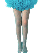 Load image into Gallery viewer, Girl's Fishnet Tights Fishnet Stockings Glitter Tights Bling Legging Mesh Socks Rhinestone Hollow Out Pantyhose