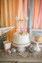 Load image into Gallery viewer, Tablecloth Disneyland Fringe Backdrop, Flagtape Backdrop, Fringe Backdrop, Birthday, Party Theme