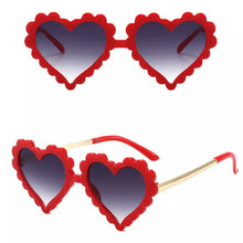 Load image into Gallery viewer, Valentine’s Day Kids Heart Sunglasses