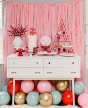Load image into Gallery viewer, 3 strand Christmas plastic fringe backdrop wall