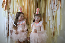 Load image into Gallery viewer, 3 strand plastic fringe backdrop, plastic streamers, rustic baby shower, fringe wall, plastic fringe wall, tablecloth fringe, party, theme