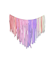 Load image into Gallery viewer, Ready to Ship Plastic Fringe Backdrop-no custom edits, ships as in 24 hours Fully Assembled Fringe Backdrop