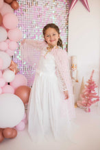 Load image into Gallery viewer, Pink Lemonade Iridescent Shimmer Wall Panels Sequin Shimmer Backdrop, Sequin Panels, Shimmer Wall, Sequin Backdrop, Events, Photo Backdrop, Sequin Wall, Blush Pink Sequin Backdrop