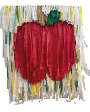 Load image into Gallery viewer, Glam Fete x Ambusheed With Boys Apple Fringe Backdrop Wall on Plastic Fencing