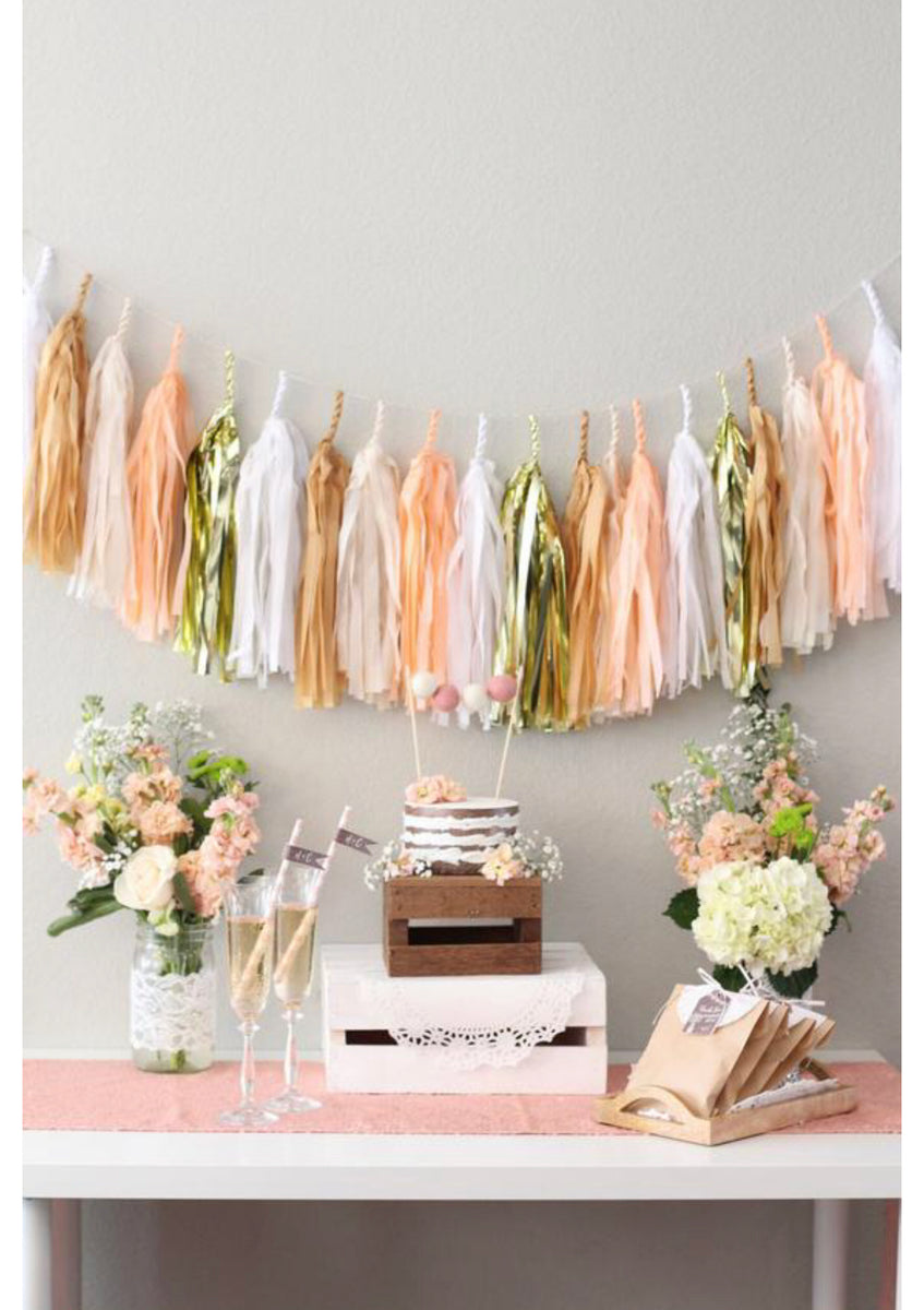 Baby shower online tassel garland