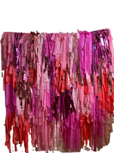 Load image into Gallery viewer, Fringe Backdrop Wall on Plastic Fencing