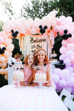 Load image into Gallery viewer, Tablecloth Fringe Backdrop, Flagtape Backdrop, Fringe Backdrop, Birthday, Party Theme, Customizable