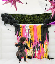 Load image into Gallery viewer, Fringe Backdrop Wall on Plastic Fencing