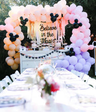 Load image into Gallery viewer, Tablecloth Fringe Backdrop, Flagtape Backdrop, Fringe Backdrop, Birthday, Party Theme, Customizable