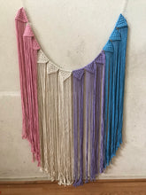 Load image into Gallery viewer, Unicorn Macrame Wall Hanging