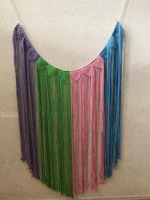 Load image into Gallery viewer, Tropical Oasis Macrame Wall Hanging