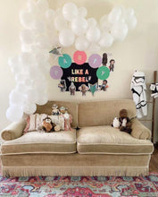 Load image into Gallery viewer, All White Cloud Balloon Garland