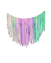 Load image into Gallery viewer, Ready to Ship Plastic Fringe Backdrop-no custom edits, ships as in 24 hours Fully Assembled Fringe Backdrop