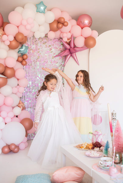 Blush Pink Christmas Tea Party by Little Lovely Picnics for Glam Fete