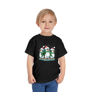 Christmas Penguins Kids Holiday T Shirt