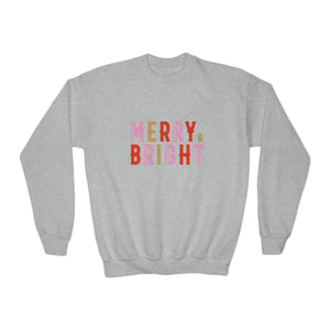 Merry + Bright Youth Crewneck Sweatshirt