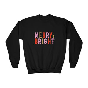 Merry + Bright Youth Crewneck Sweatshirt