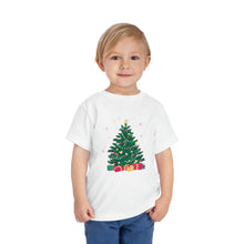 Load image into Gallery viewer, Christmas Tree Kids Holiday T Shirt
