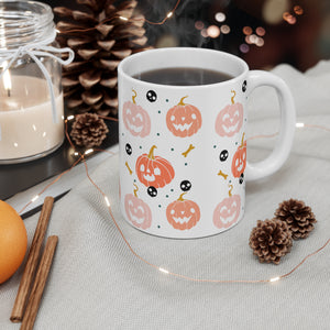 Coffee Pumpkin Pattern Mug 11oz