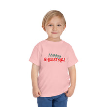 Load image into Gallery viewer, Merry Christmas Kids Holiday T Shirt
