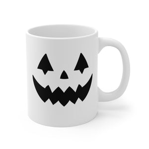 Pumpkin Face Happy Halloween Mug 11oz