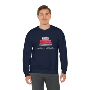 Pickups and Fall Nights Autumn Fall Sweatshirt for women, Unisex Sweatshirt