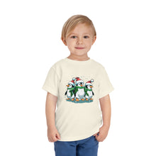 Load image into Gallery viewer, Christmas Penguins Kids Holiday T Shirt
