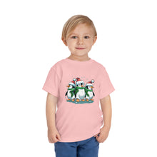 Load image into Gallery viewer, Christmas Penguins Kids Holiday T Shirt
