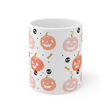 Load image into Gallery viewer, Coffee Pumpkin Pattern Mug 11oz
