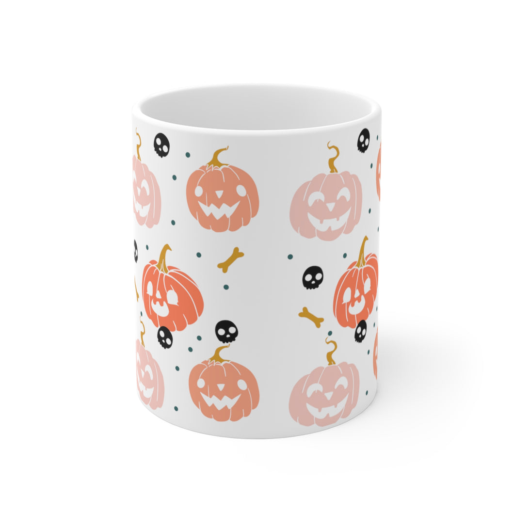 Coffee Pumpkin Pattern Mug 11oz